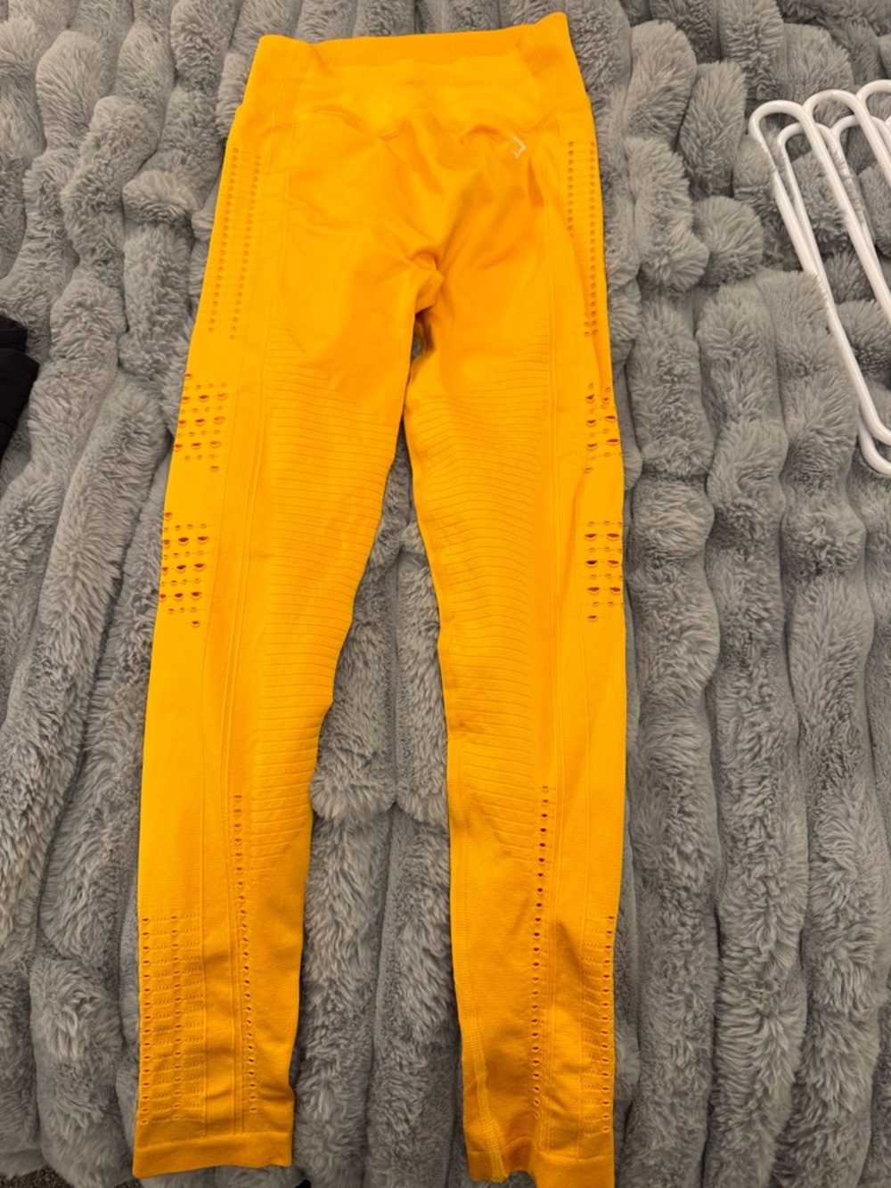 Gym shark Bright Yellow Seamless Workout Leggings